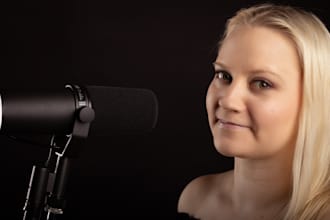 record a premium voiceover in finnish