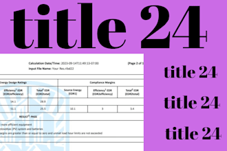 help you with hvac title 24 calculations