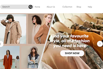 develop a user friendly and modern website