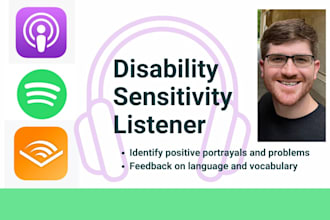 listen to your podcast and provide a sensitivity report
