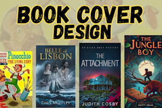 do your book cover design, paperback design, kindle cover