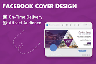 design facebook, linked in cover and youtube podcast banner