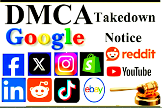 remove defamatory harmful damaging content on google reddit fb yt  tiktok dmca