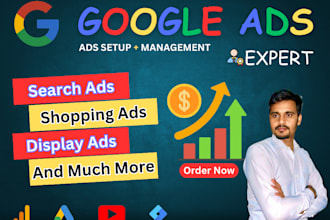 set up google ads adwords PPC campaign and ga4 setup
