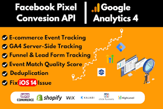 setup meta pixel and conversion API, server side tracking