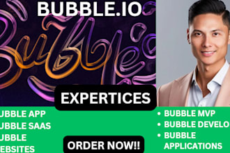develop your custom website or app in bubble io expert no code development