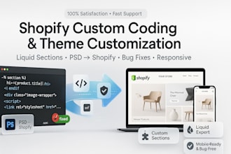 create shopify custom coding custom shopify section