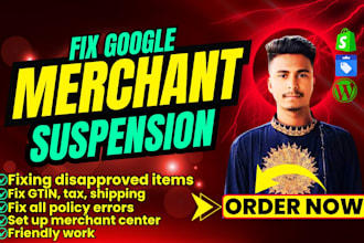 fix google merchant center misrepresentation and merchant center suspension