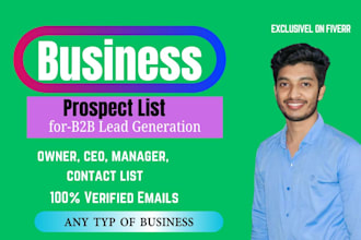 do targeted b2b lead generation for any industries