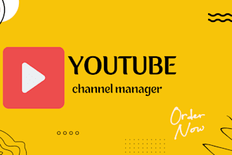 be your youtube channel manager