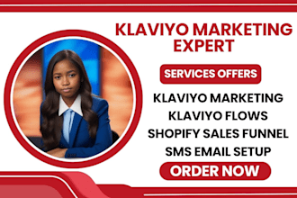 setup klaviyo email marketing klaviyo flows sms marketing