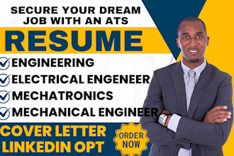 mechanical engineering, electrical mechatronics, software developer resume, CV