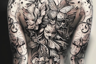 do a amazing tattoo or realistic sleeve tattoo design