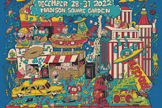 draw an amazing illustrated poster in my lowbrow style