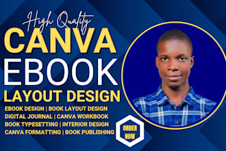 create ebook canva workbook ebook design digital journal amazon kdp publishing