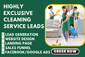 generate quality carpet cleaning leads commercial cleaning, house cleaning leads