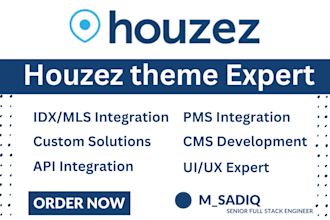 customize your real estate website using houzez theme
