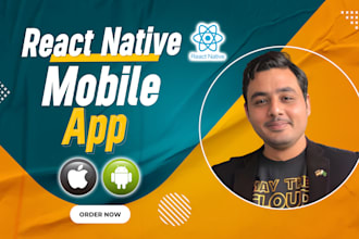 do ios app and android mobile app development using react native