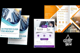 do digital business card pamphlet flyer poster brochure and business plan
