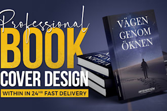 do professional kindle paperback, ebook cover, amazon cover, book cover design