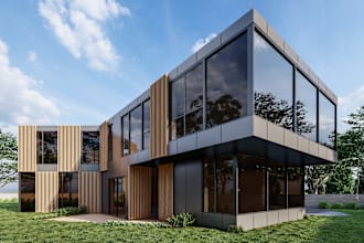 do 3d sketchup model,  interior and exterior renderings