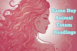 give a same day reading on your 5 animal totems