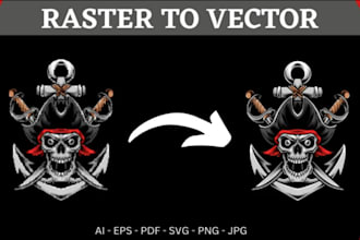 create vector and color separation for screen printing