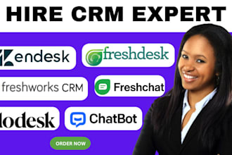 setup zendesk freshdesk freshsales flodesk chatbot crm ai chatbot freshwork