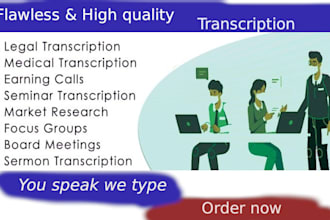 do interview transcription audio transcription and video transcription