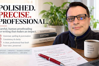 proofread and polish your website and business content