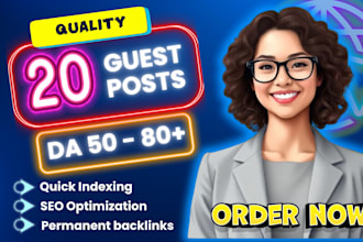 write and publish high da guest posts, guest posting with dofollow SEO backlinks