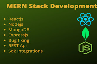 do mern stack development and fixes