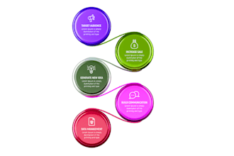do infographics design flowchart piechart and diagrams