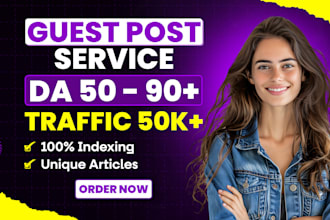write and publish guest post on organic traffic site with dofollow backlink