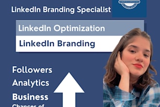 be your linkedin branding expert and manger