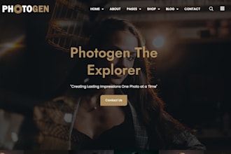 design photography portfolio website on wix pixieset showit squarespace pic time