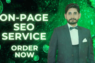 do website on page SEO, technical optimization