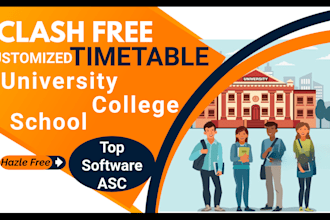 create timetables and schedules for educational institutions