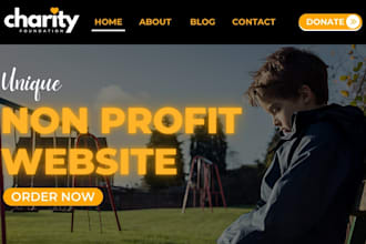 wordpress non profit website nonprofit ngo donation non profit charity on wix