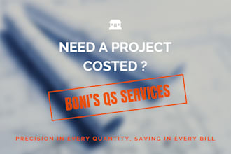 do quantity takeoffs, absracts, and bqs using bim, and bluebeam revu