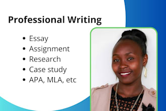 write phd, MBA project, assignment, essay, ppt slide, proposal, paper or masters
