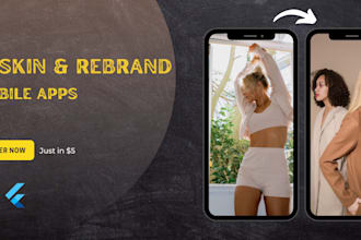 reskin or redesign your codecanyon android app