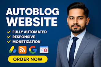 create an autoblog or autopilot automated news website adsense friendly