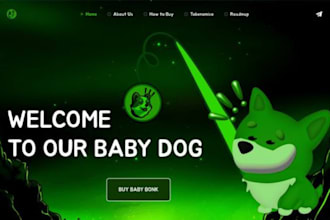 design meme coin website crypto website pepe coin website crypto memes website