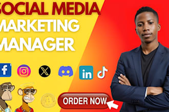 be your crypto, nft, web3, and memecoin social media manager and project manager