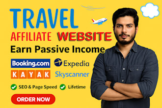 create automated travel affiliate websites for passive income with autoblog