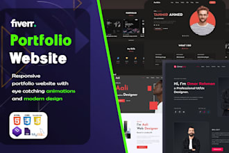 develop user friendly portfolio website or resume website