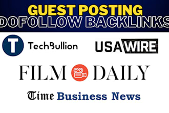 post your article on tech bullion, film daily and usa wire