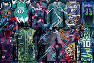 jersey design sports jersey esports jersey sublimation jersey design
