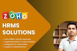 do hrms, CRM, marketing and e commerce setup and development